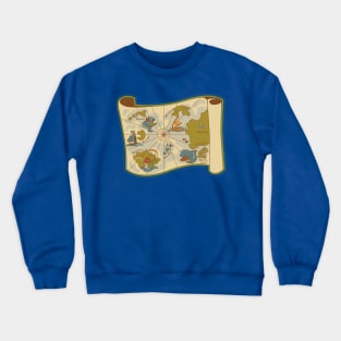 The Colorful Seas Crewneck Sweatshirt